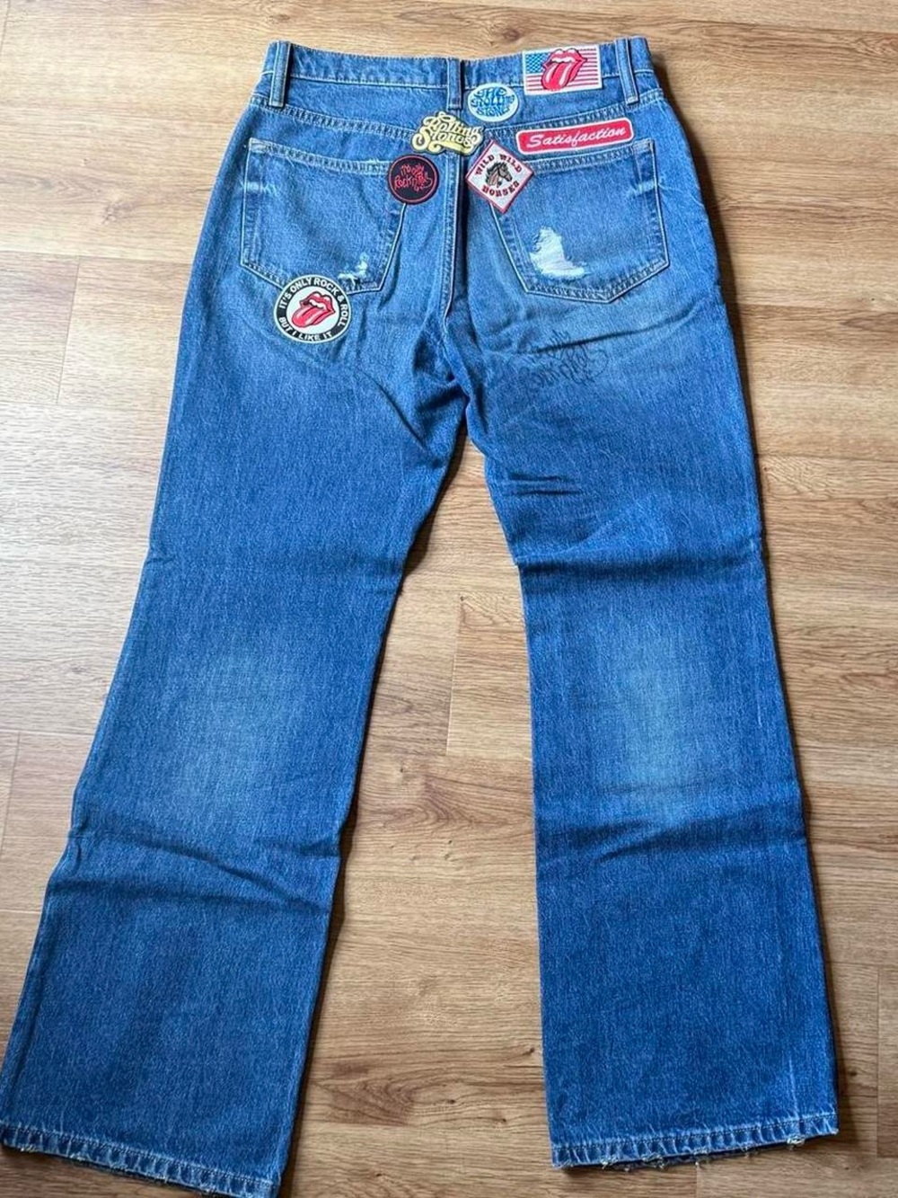 Lucky Brand Women's Rolling Stones Boyfriend Flare Jean